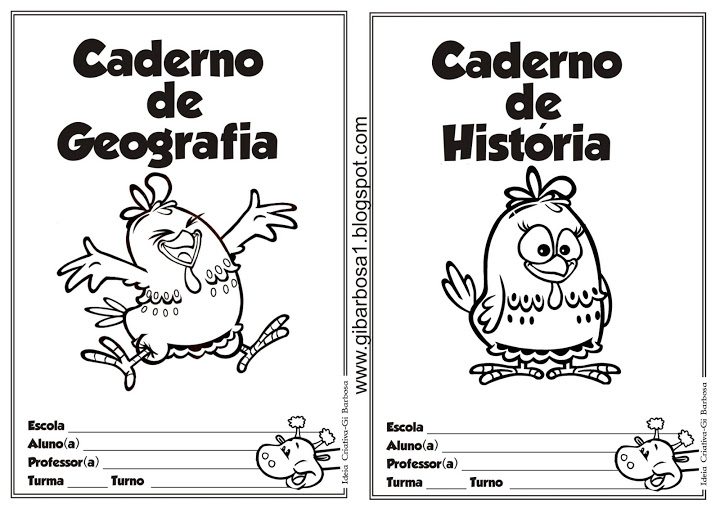 Caderno de Desenho - Galinha Pintadinha
