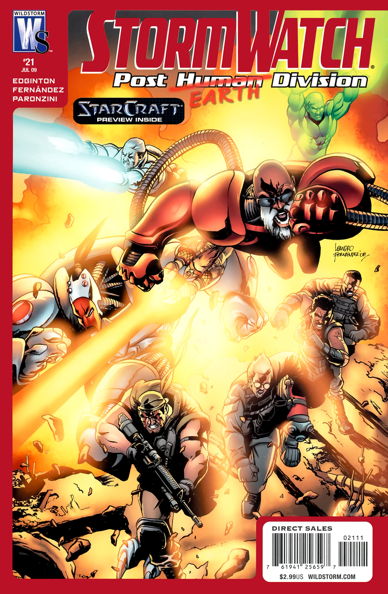Read online Stormwatch: P.H.D. comic -  Issue #21 - 1