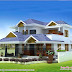 Typical Kerala home design with 3 bedrooms