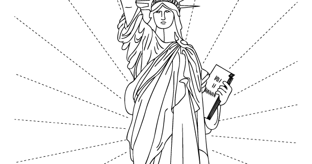 lady liberty columbia coloring pages - photo #45