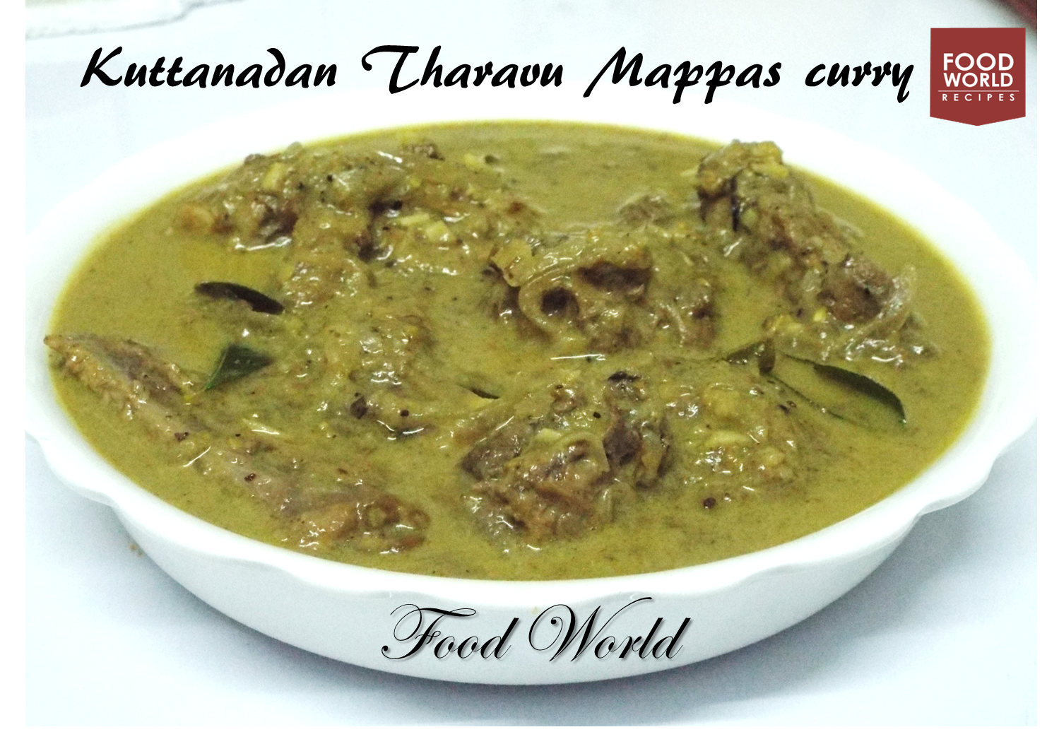 Kuttandan Tharavu Mappas Curry(Duck Curry)