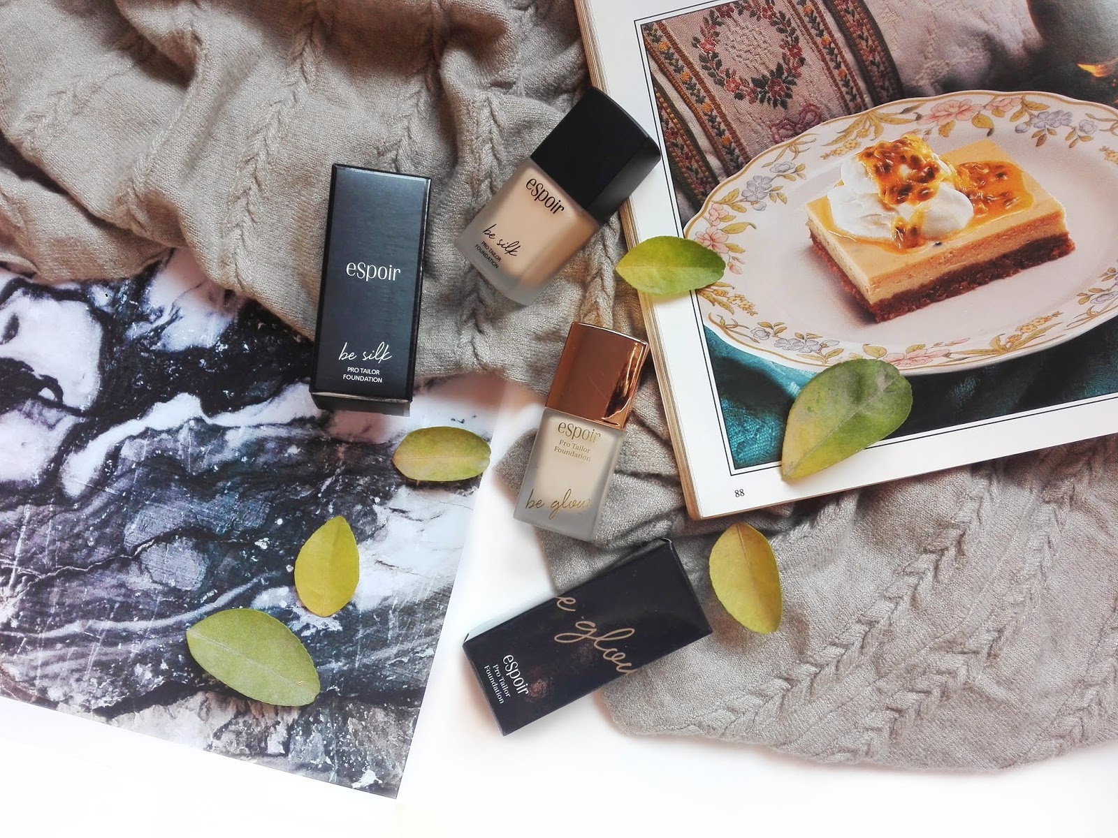 Review Espoir Pro Tailor Foundations Mini Be Silk And Be Glow Spf25 Pa Beauty Dewdrop Blog