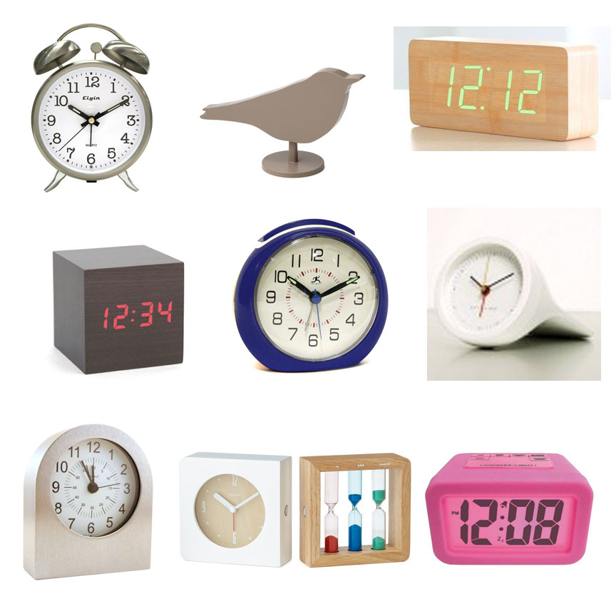 Parade of Modern Alarm Clocks