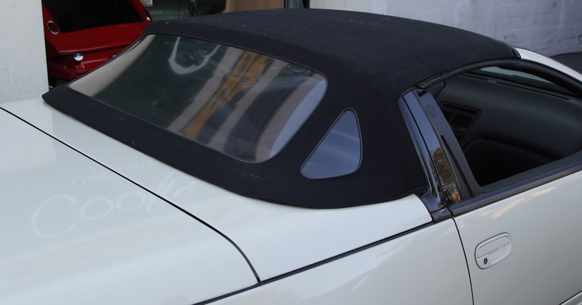 Cooks Upholstery and Classic Restoration Convertible Top Headliner Replacement by Cooks