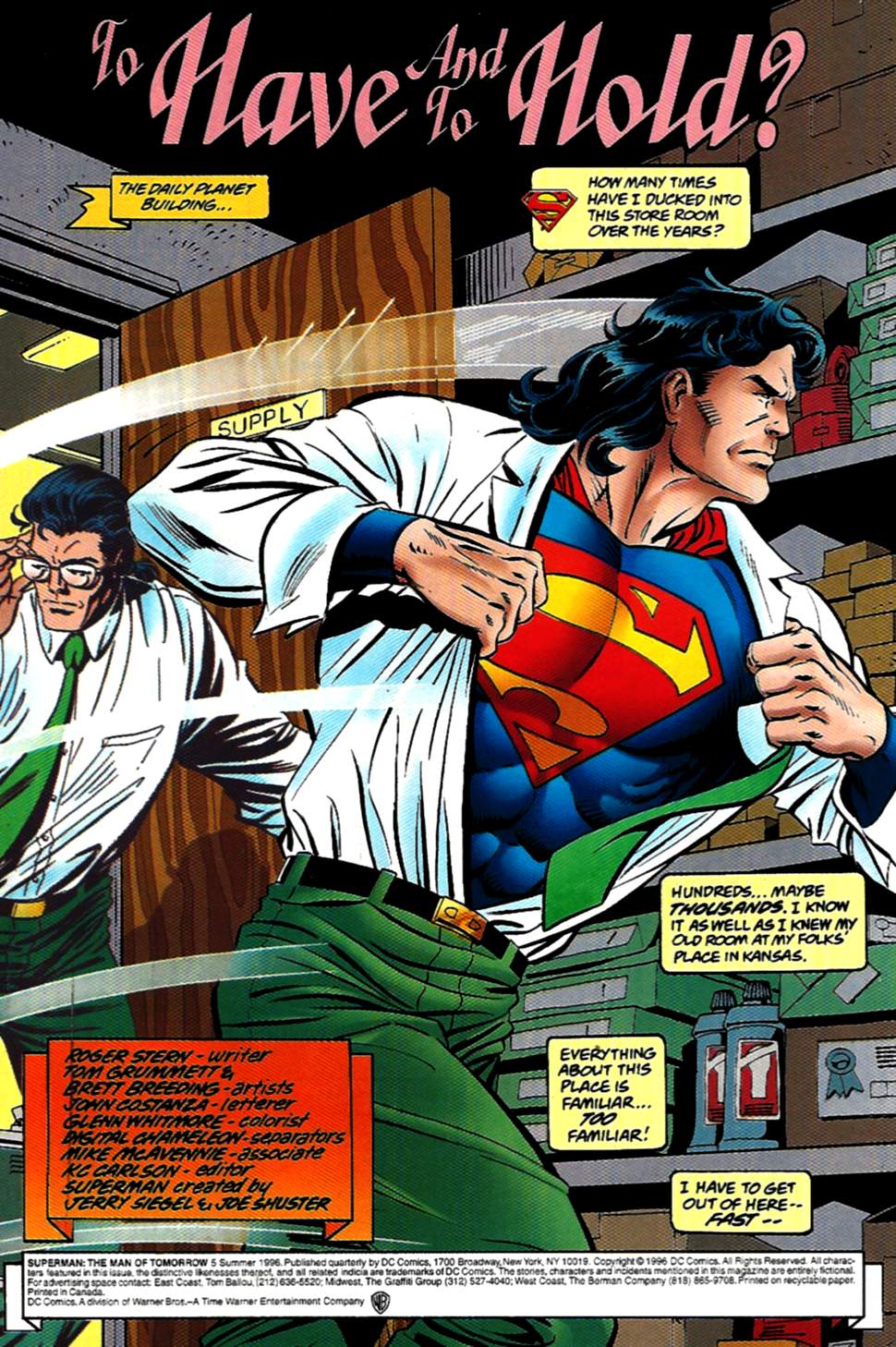 Read online Superman: The Man of Tomorrow comic -  Issue #5 - 2