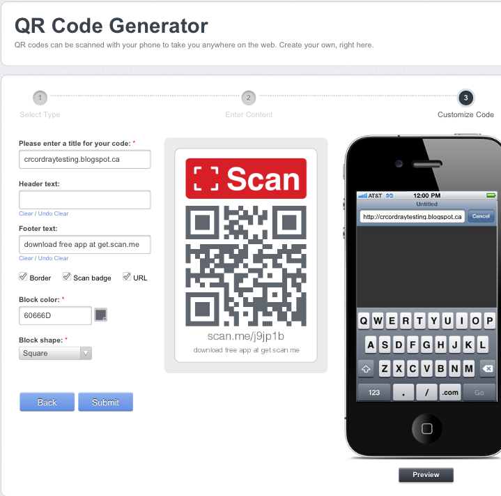 CRCordrayTesting Documents: QRs- The bar code on steriods BlackBerry vs ...