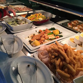sheraton mirage;  buffet;  terraces restaurant;  seafood