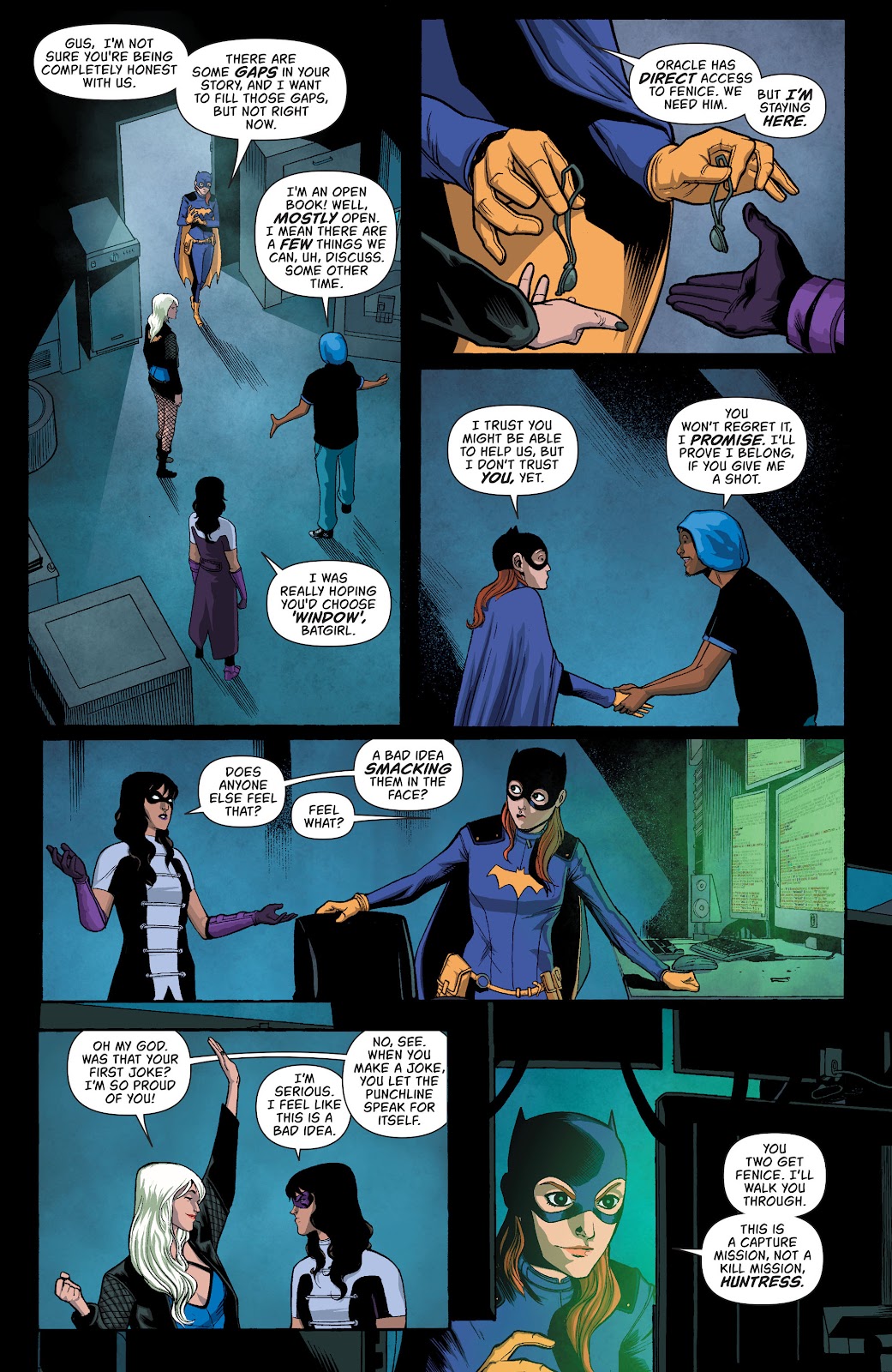 Batgirl and the Birds of Prey issue 5 - Page 19