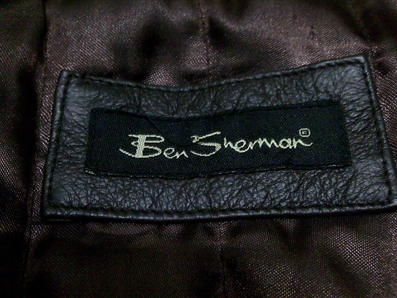 BEN SHERMAN LEATHER JACKET SIZE XS (SOLD) ~ different class bundle