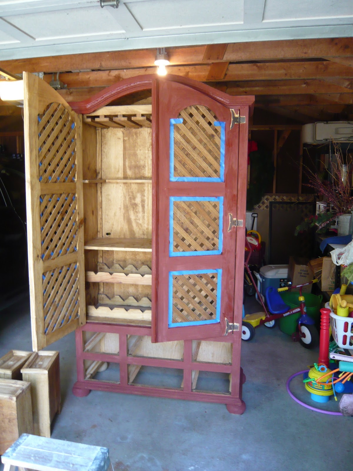 Designing Domesticity How to Refinish a Pine Armoire