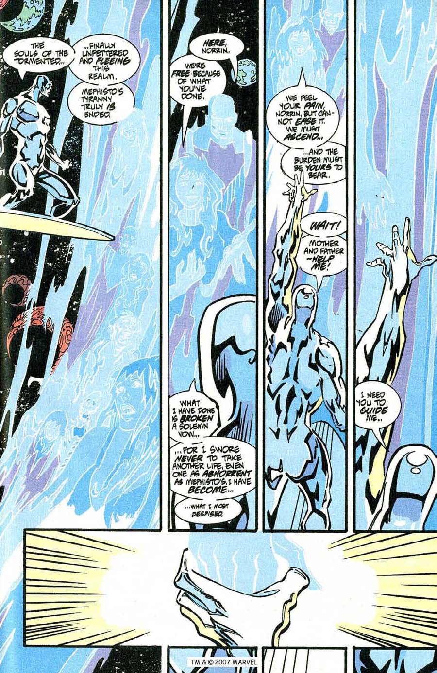 Read online Silver Surfer (1987) comic - Issue #100 - 45