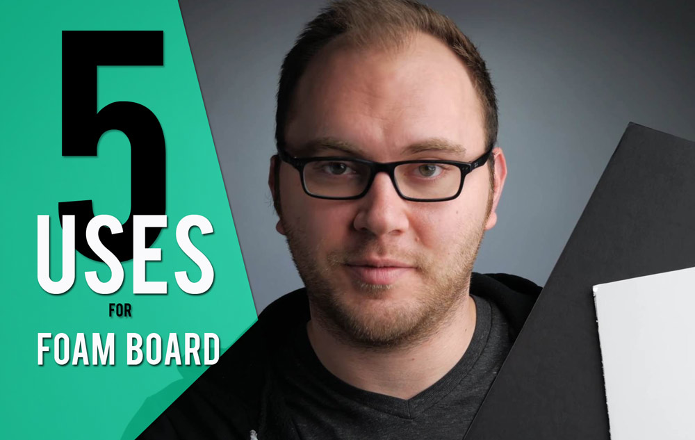 5 Video and Photo Uses for Foam Board Photography Blog Tips ISO