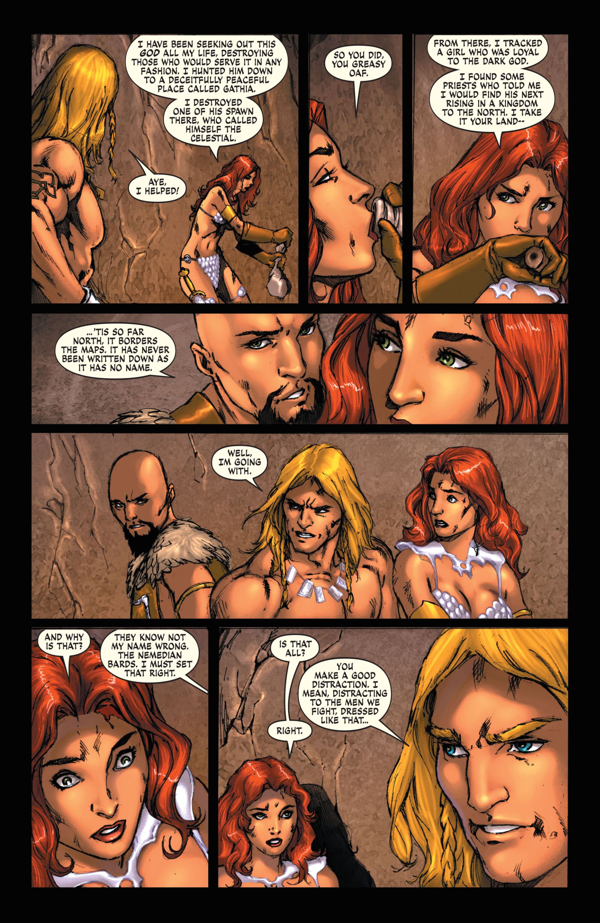 Read online Red Sonja (2005) comic -  Issue #12 - 12