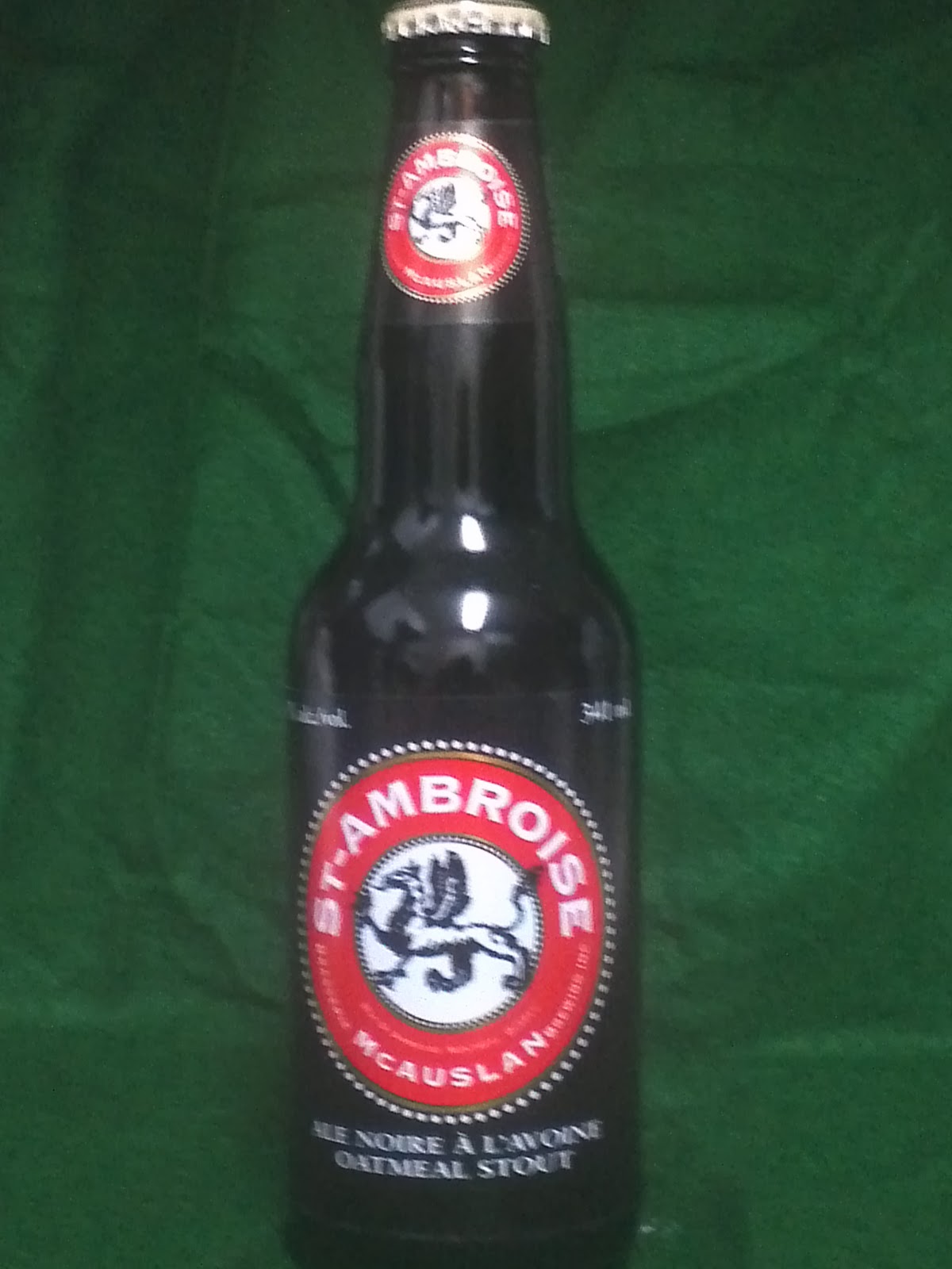The Beer A Day Blog Beer 7 McAuslan StAmbroise Oatmeal Stout