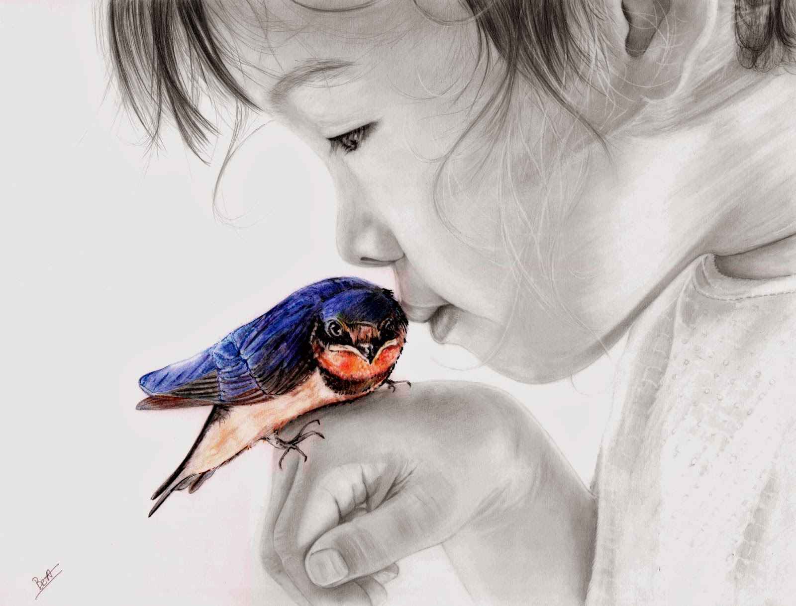 Le Blog De Bea Mes Dessins Photos Peintures L Oiseau