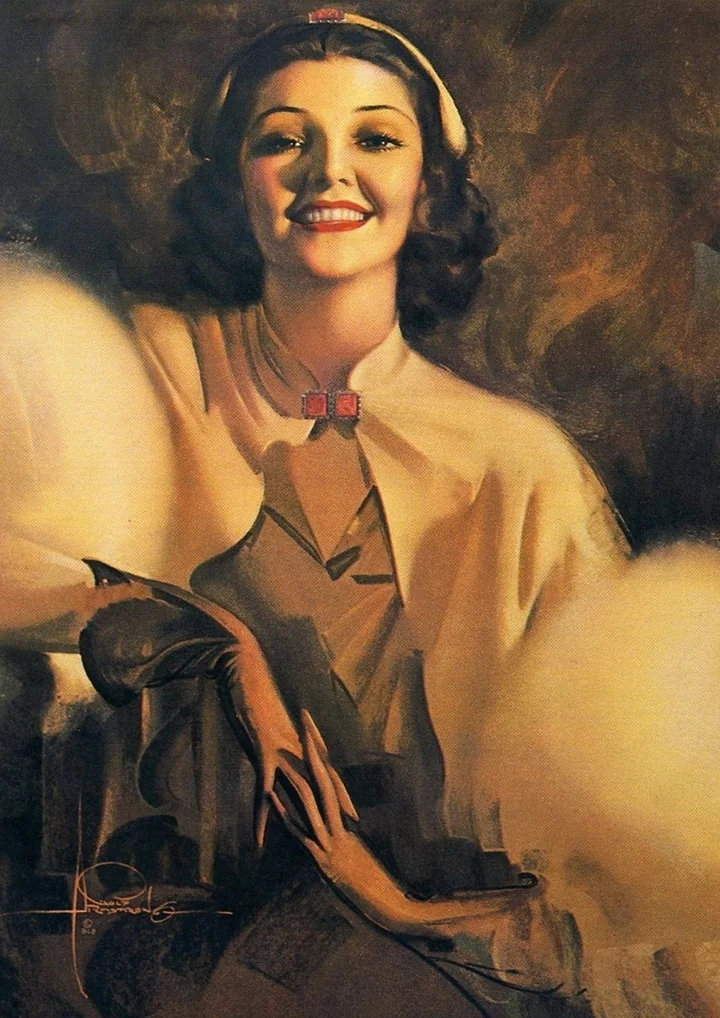 Rolf Armstrong 1889-1960 | American Pin-up painter