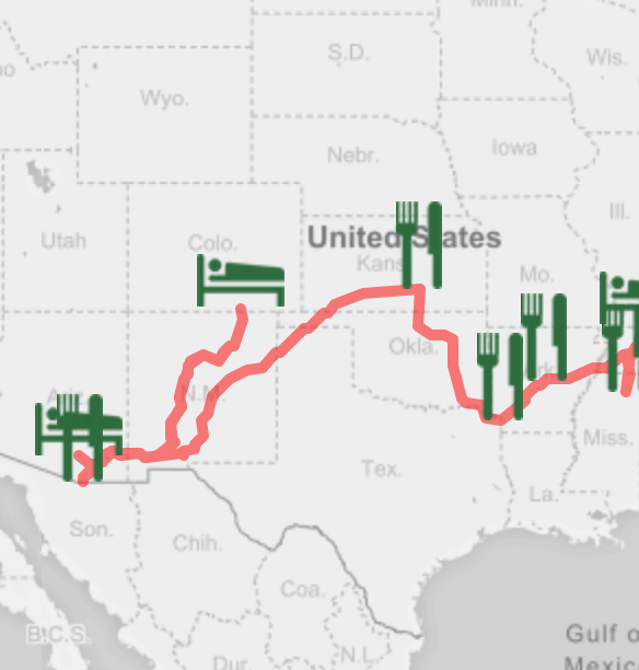 Map of the Week Traveling via the Green Book