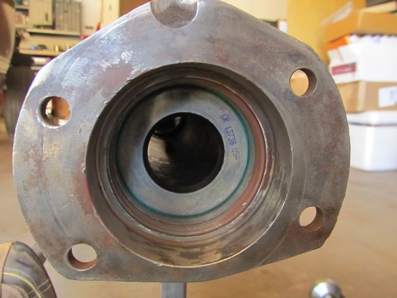 Rear Axle cleaning, painting, and reassembly