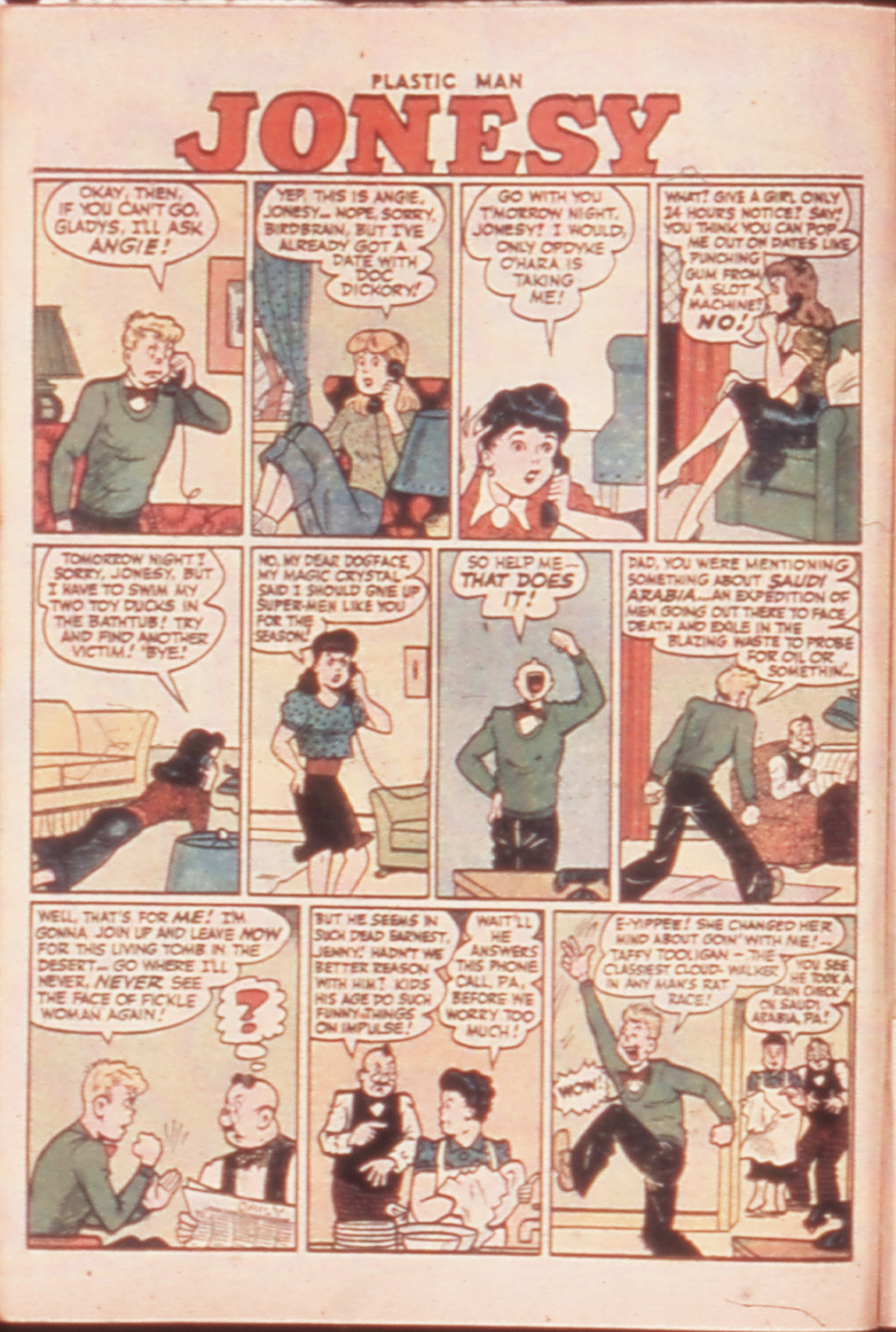 Read online Plastic Man (1943) comic -  Issue #62 - 16