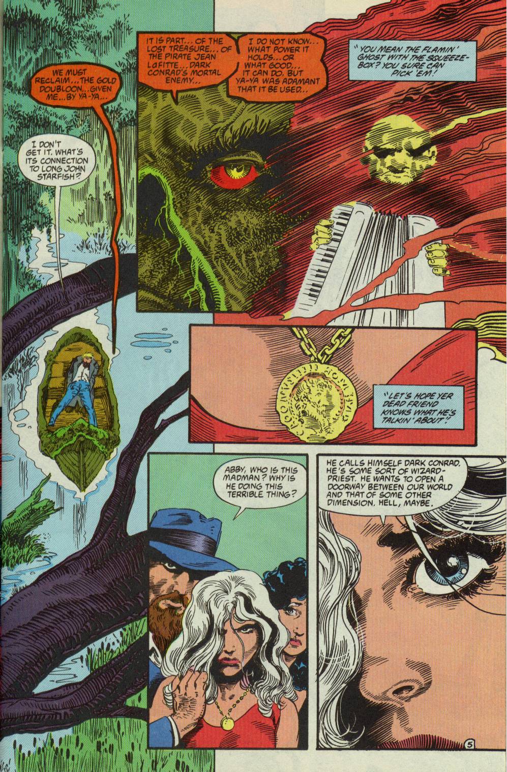Read online Swamp Thing (1982) comic -  Issue #115 - 6