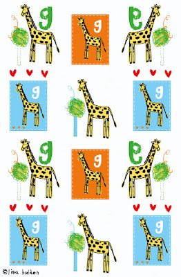 Lisa Budden Mr Giraffe+%281%29 Pattern course showcase part 3 - Module 3 (April 2012 class)