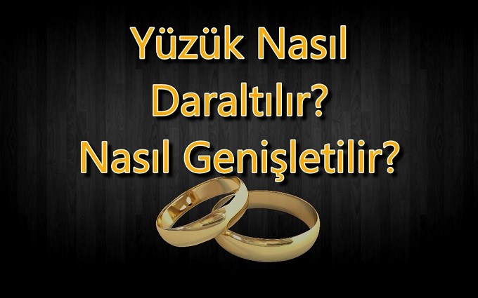 yüzük daraltma genişletme nasıl yapılır yüzük daraltma genişletme