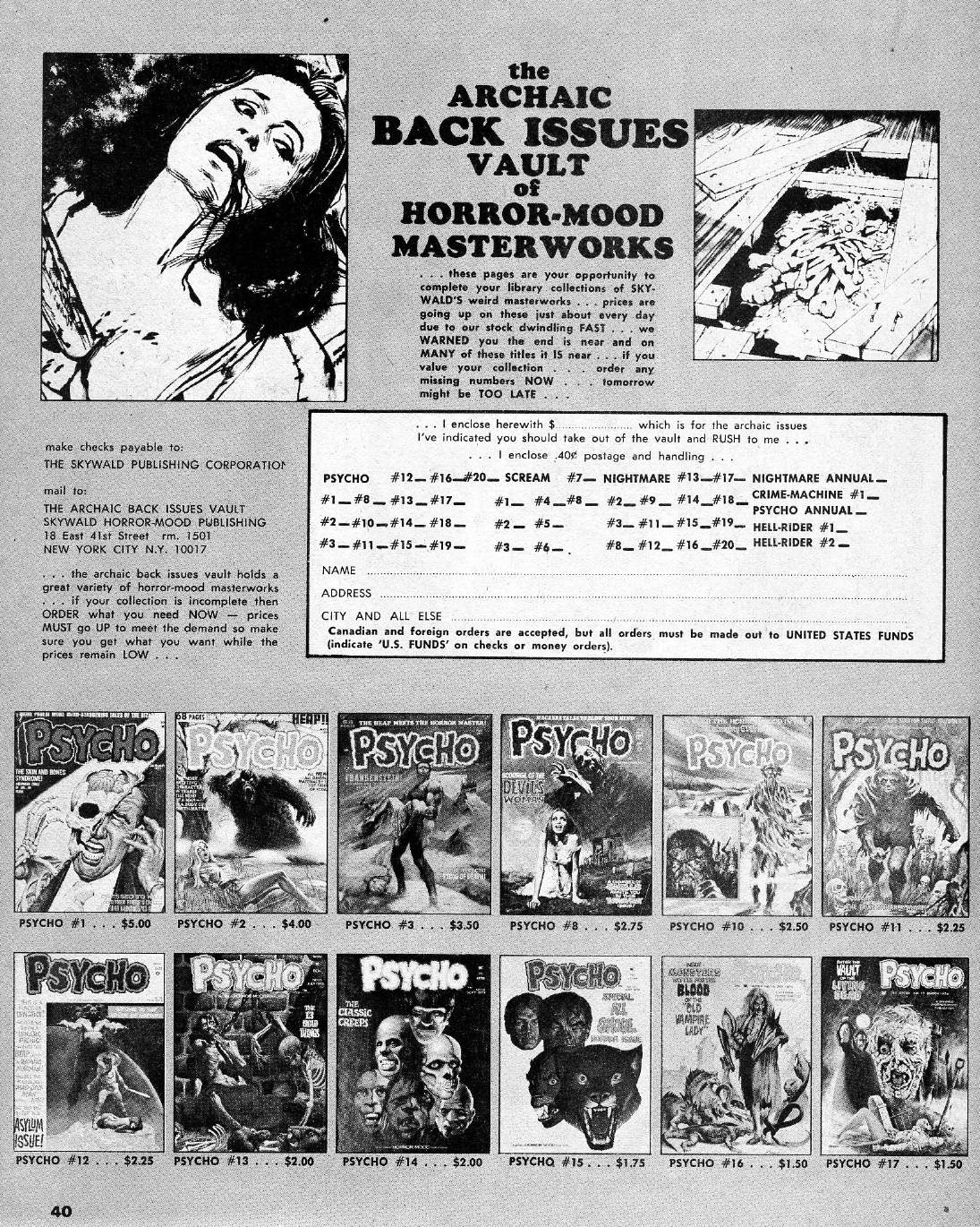 Read online Scream (1973) comic -  Issue #11 - 40