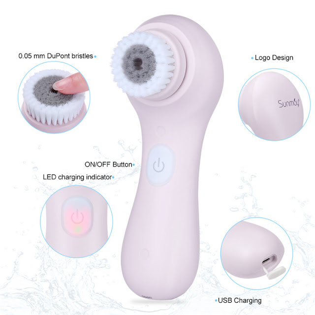a photo of Sunmay Advanced Cleansing System Cleansing Brush for Face and Body review by Nikki Tiu of www.askmewhats.com
