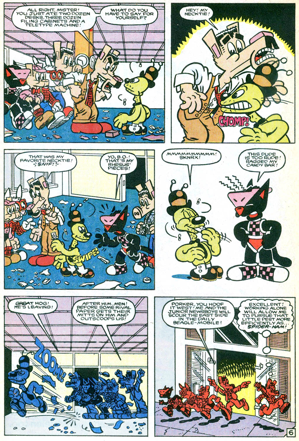 Read online Peter Porker, The Spectacular Spider-Ham comic -  Issue #9 - 7