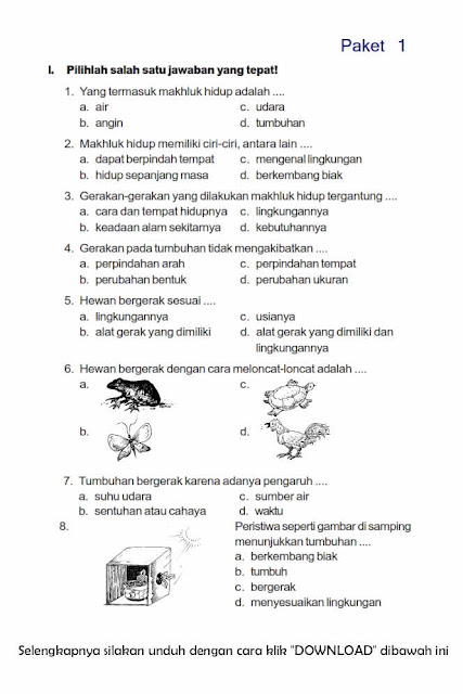 Contoh Soal Ujian Paket C 2019 Kunci Ujian