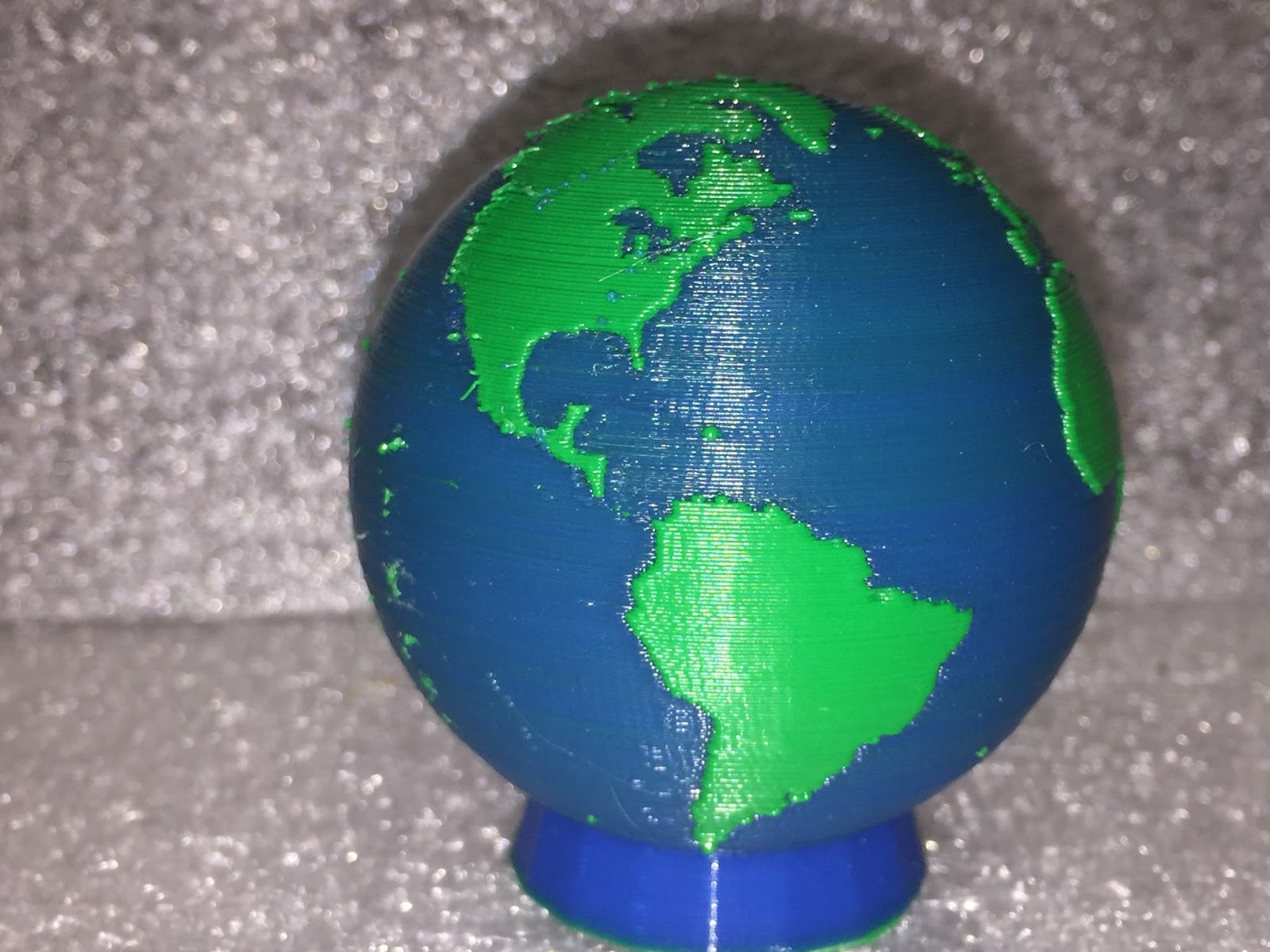 Eric Prints: Earth (3D Printed)