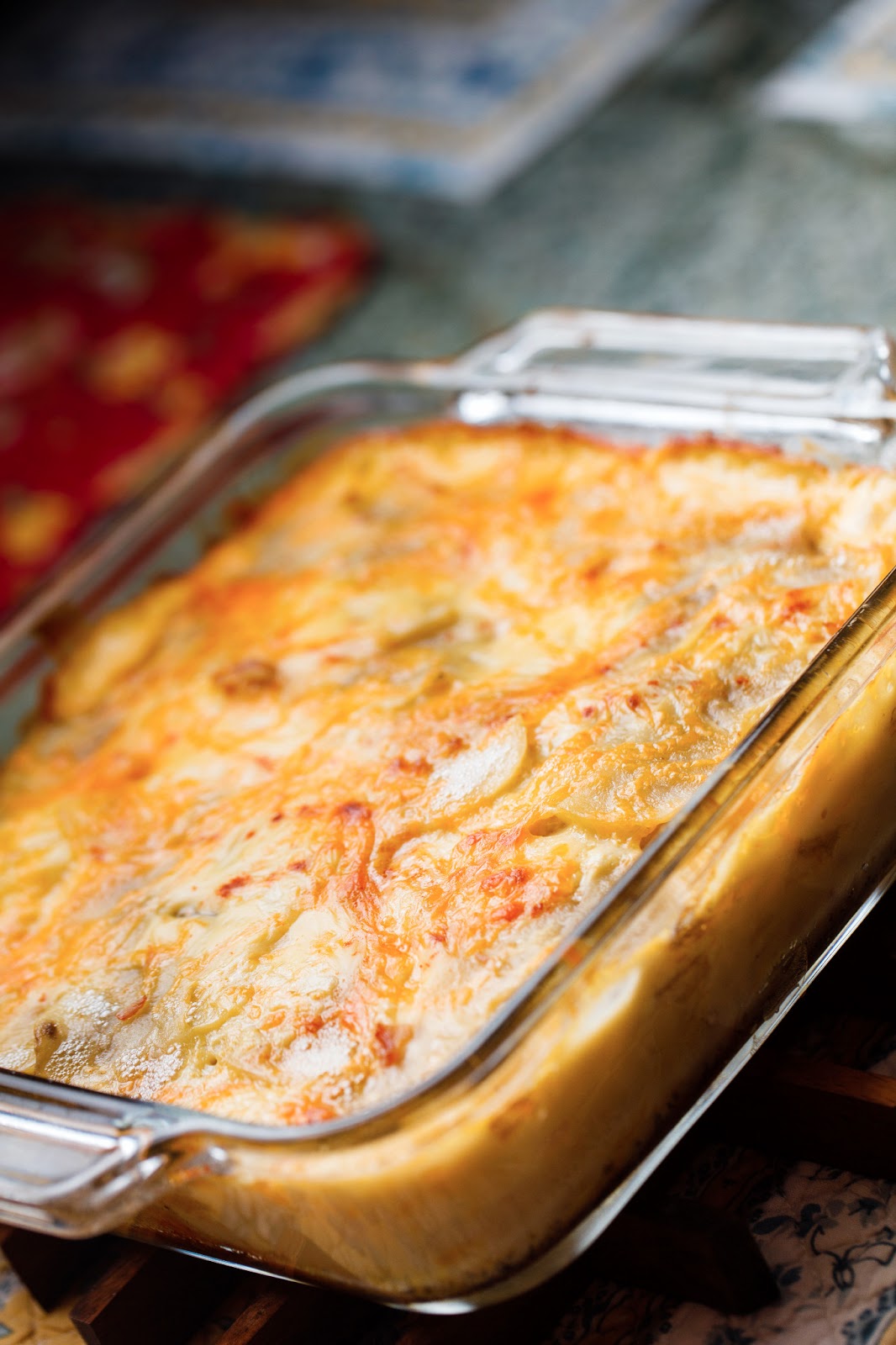 kruizing with kikukat Toaster Oven Food Scalloped Potatoes