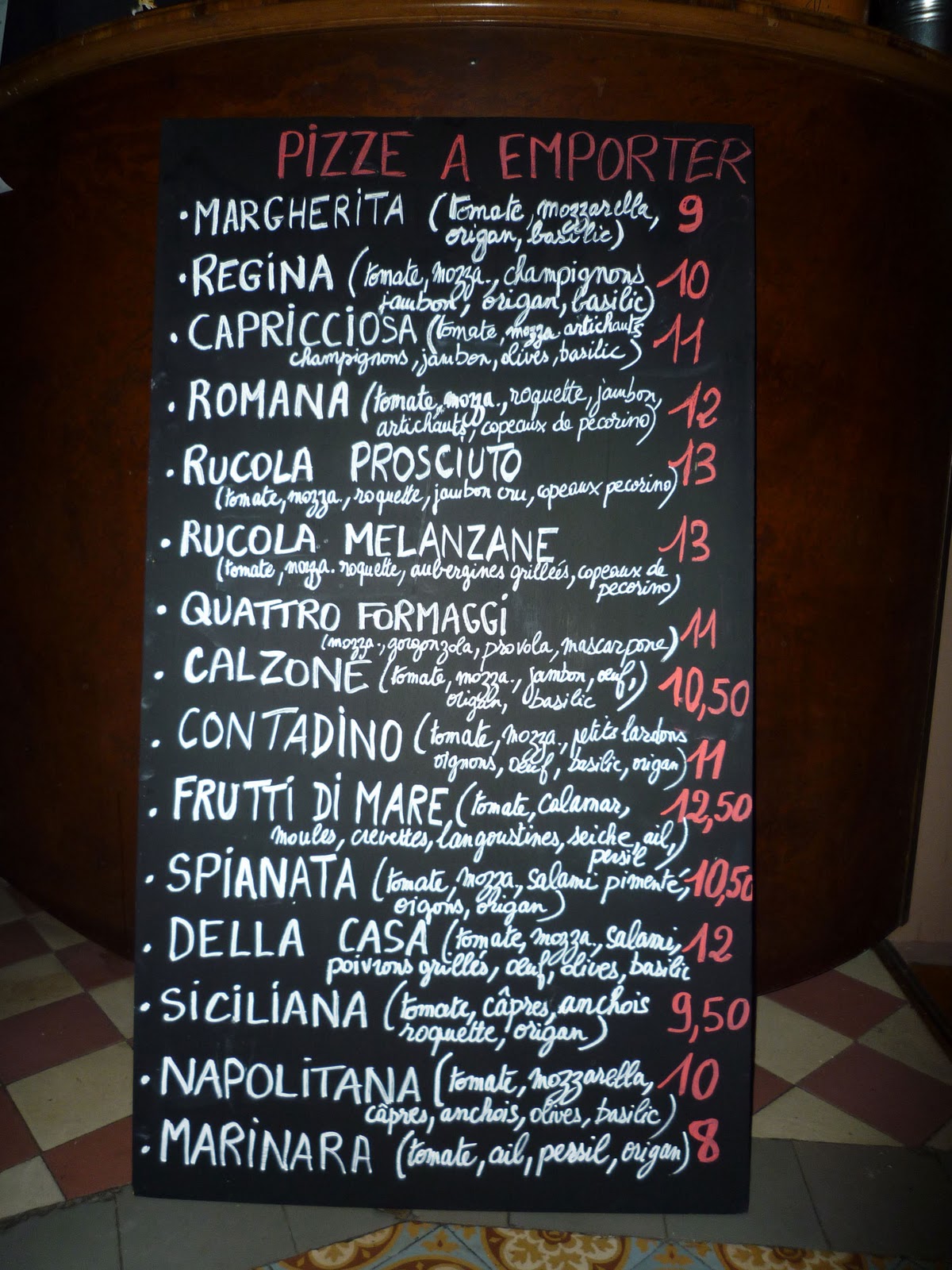 Sicilia Bellissima Sale e Pepe, la meilleure pizza de Paris, si, si!