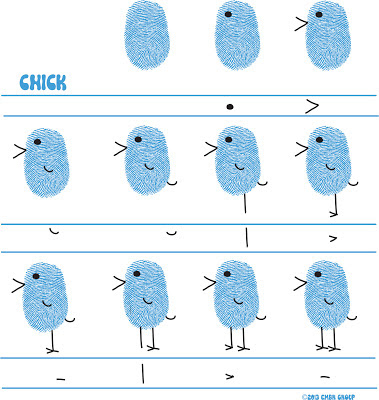 Ed Emberley's Chick Drawing Page Ed Emberley's Chick Drawing Page