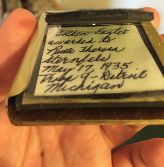 Once a Girl Scout, Always a Girl Scout Ruth Sternfels Gresham Girl