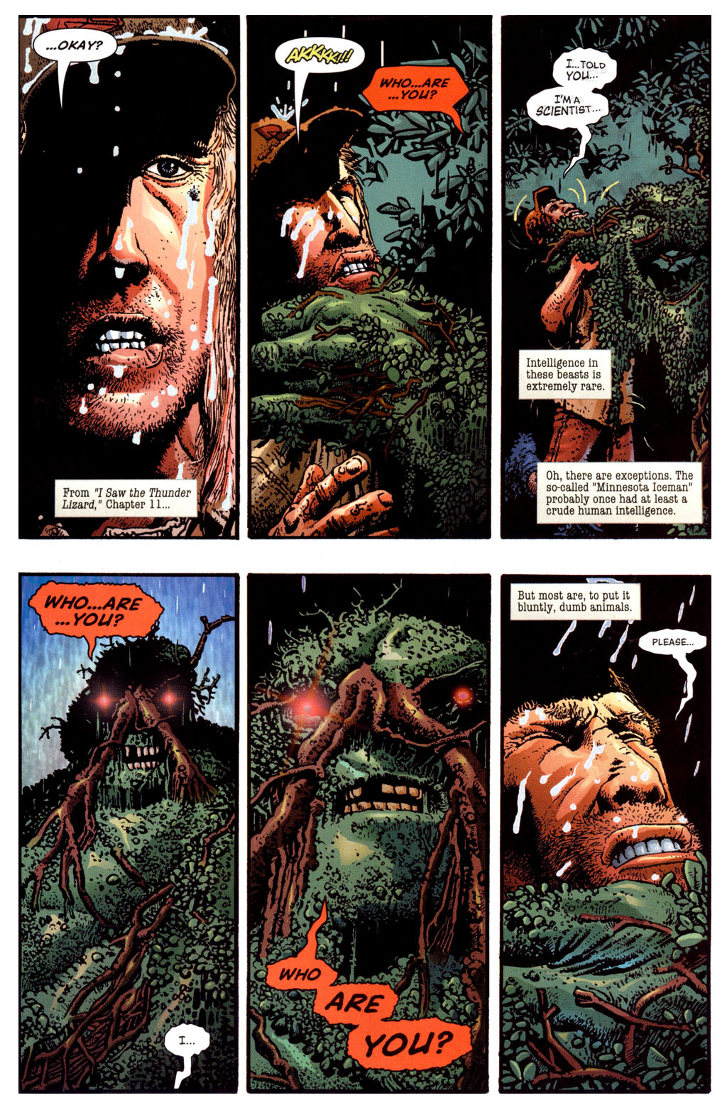Read online Swamp Thing (2004) comic -  Issue #7 - 17