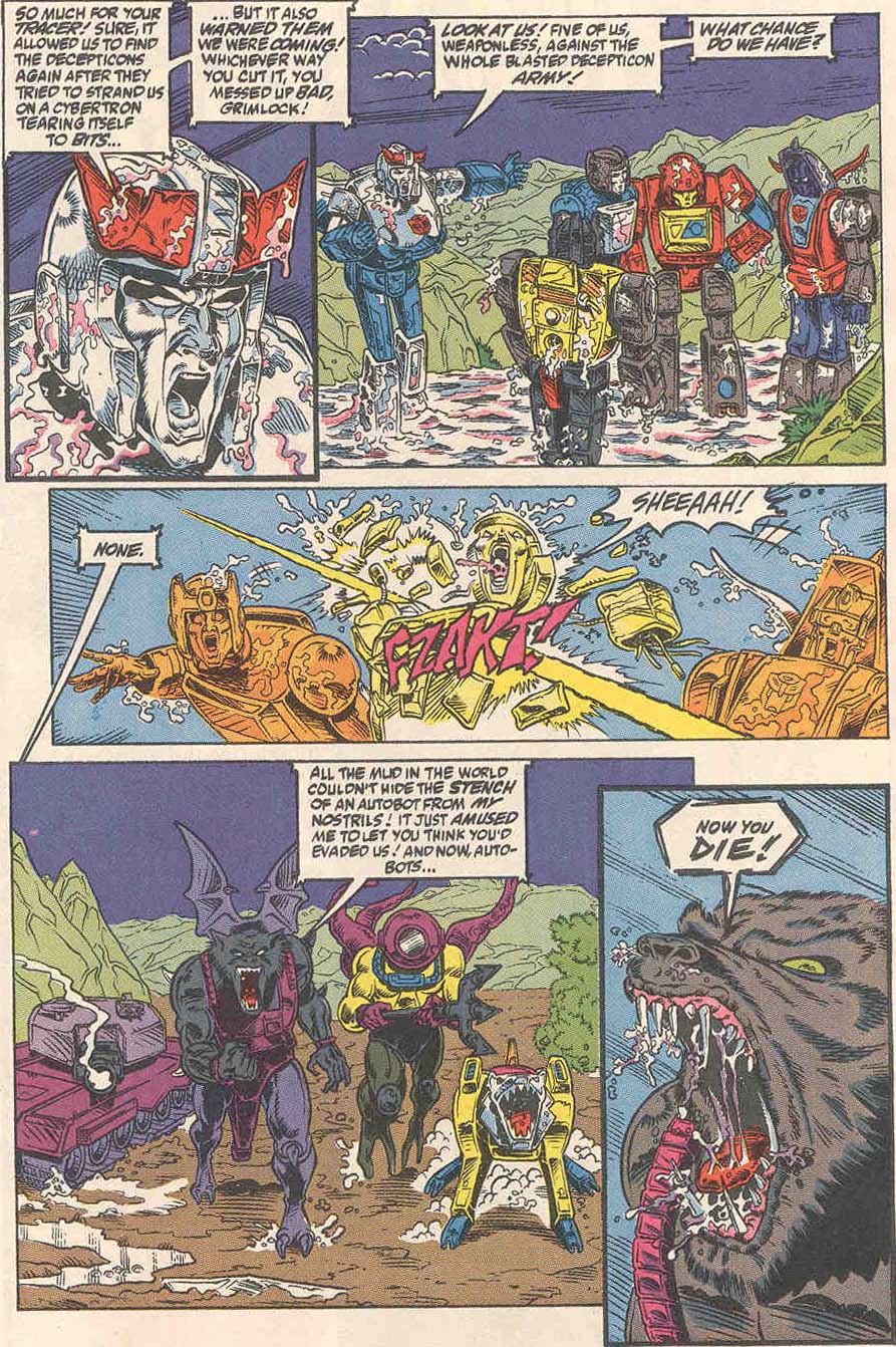 Read online The Transformers (1984) comic -  Issue #80 - 9