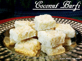 Coconut Burfi