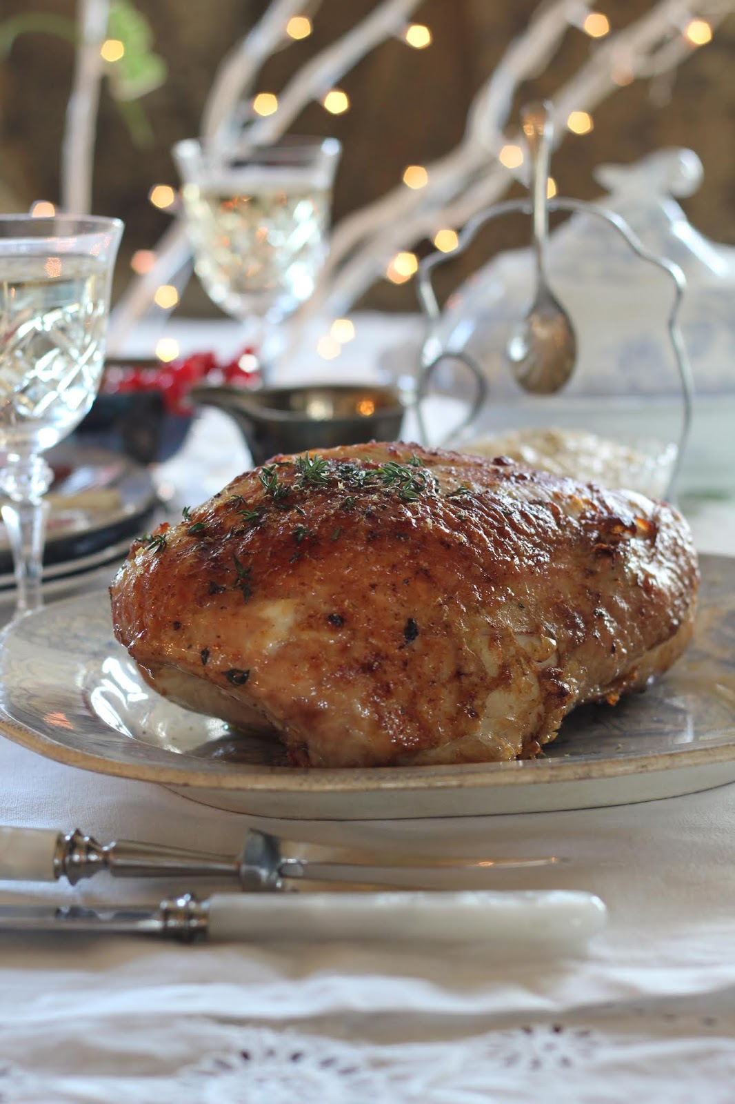 Poached & Butter Basted Turkey Breast Nessa's Family Kitchen