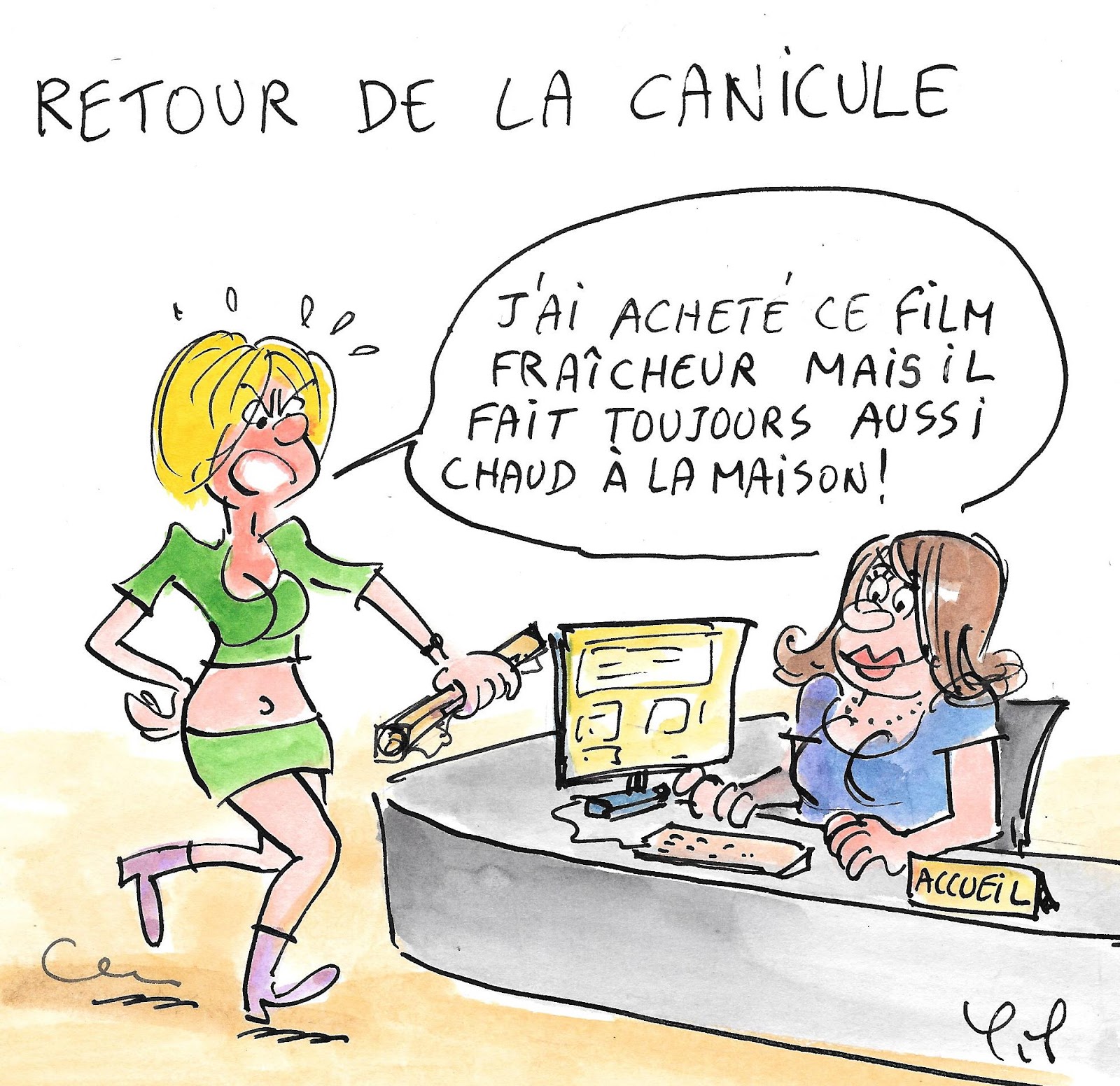 Résultat de recherche d'images pour "canicule 2017 humour"