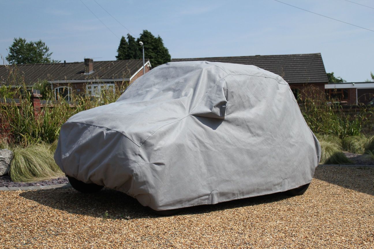 The Car Cover Blog: Classic Fiat 500 Bespoke Outdoor Car Cover