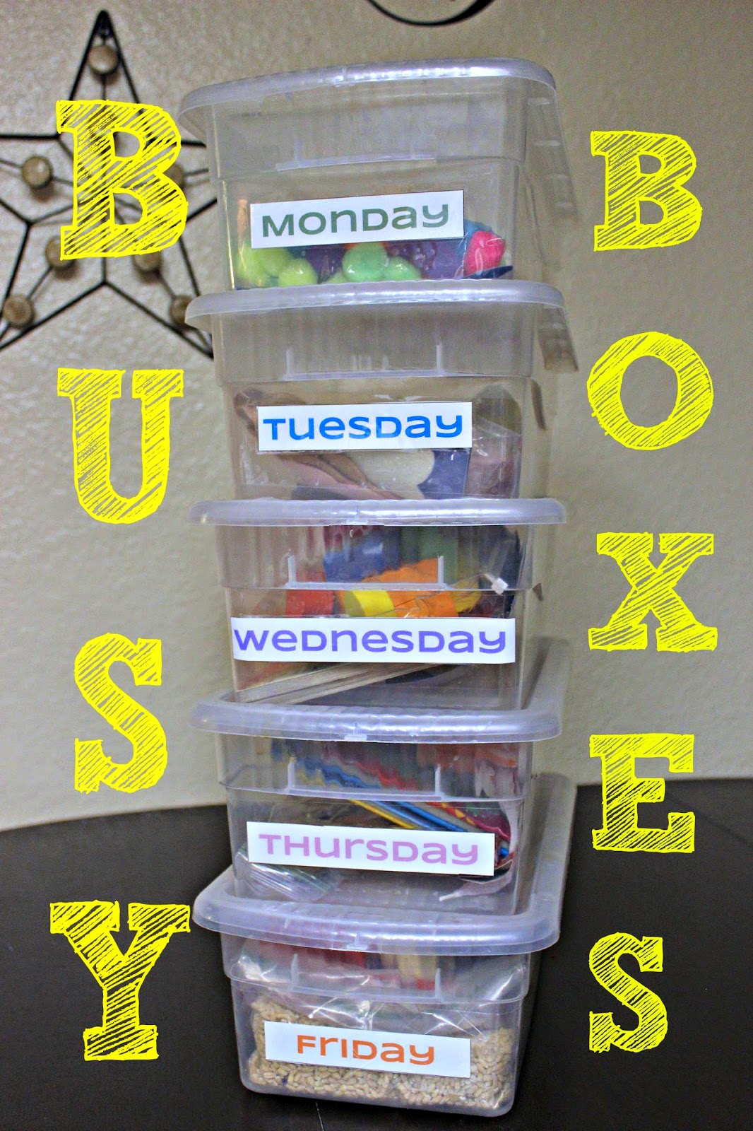 Busy Boxes for Kids A Bountiful Love
