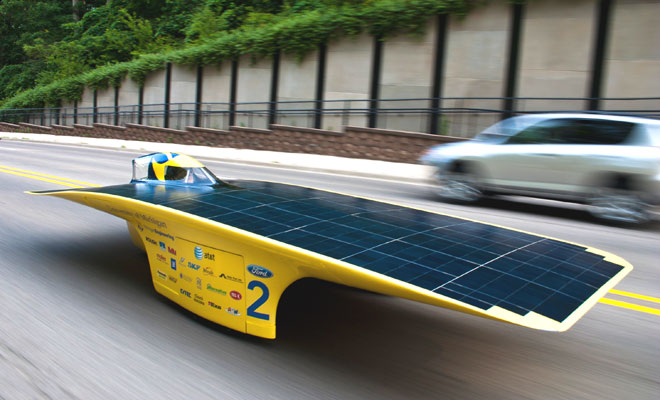 Solar Challenge car