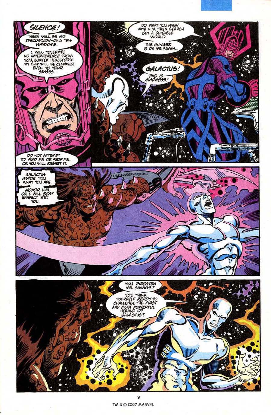 Read online Silver Surfer (1987) comic -  Issue #71 - 11