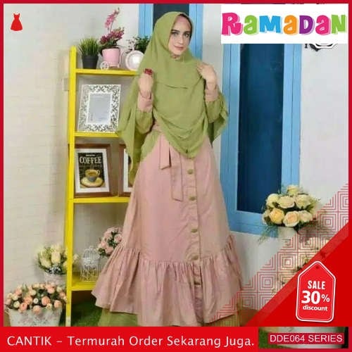 DDE064B81 Baju Muslim Wanita Gamis Lebaran Syari 2019 Pesta BMGShop