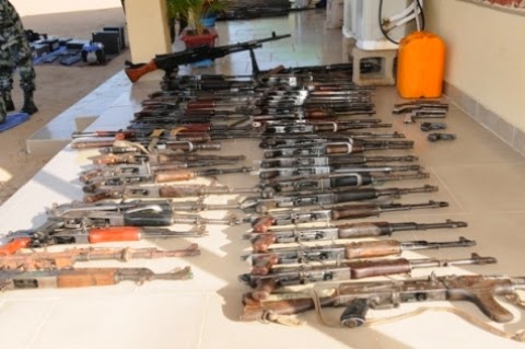 boko haram weapons