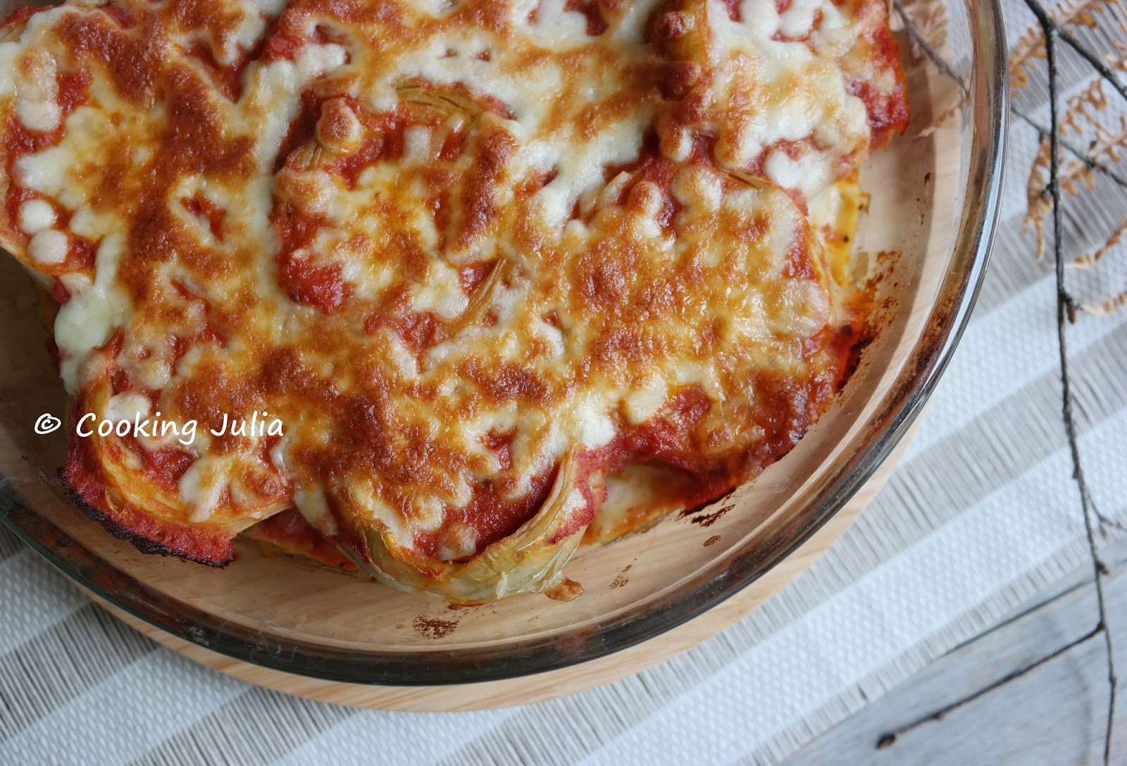Cooking Julia Gratin De Fonds D Artichaut A L Italienne