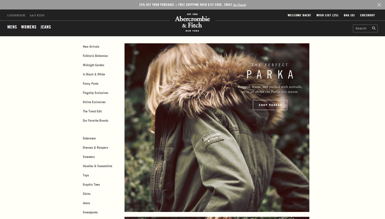 Abercrombie & fitch site officiel Clearance