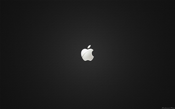 Hình nền đẹp logo của Apple quả táo sắc nét