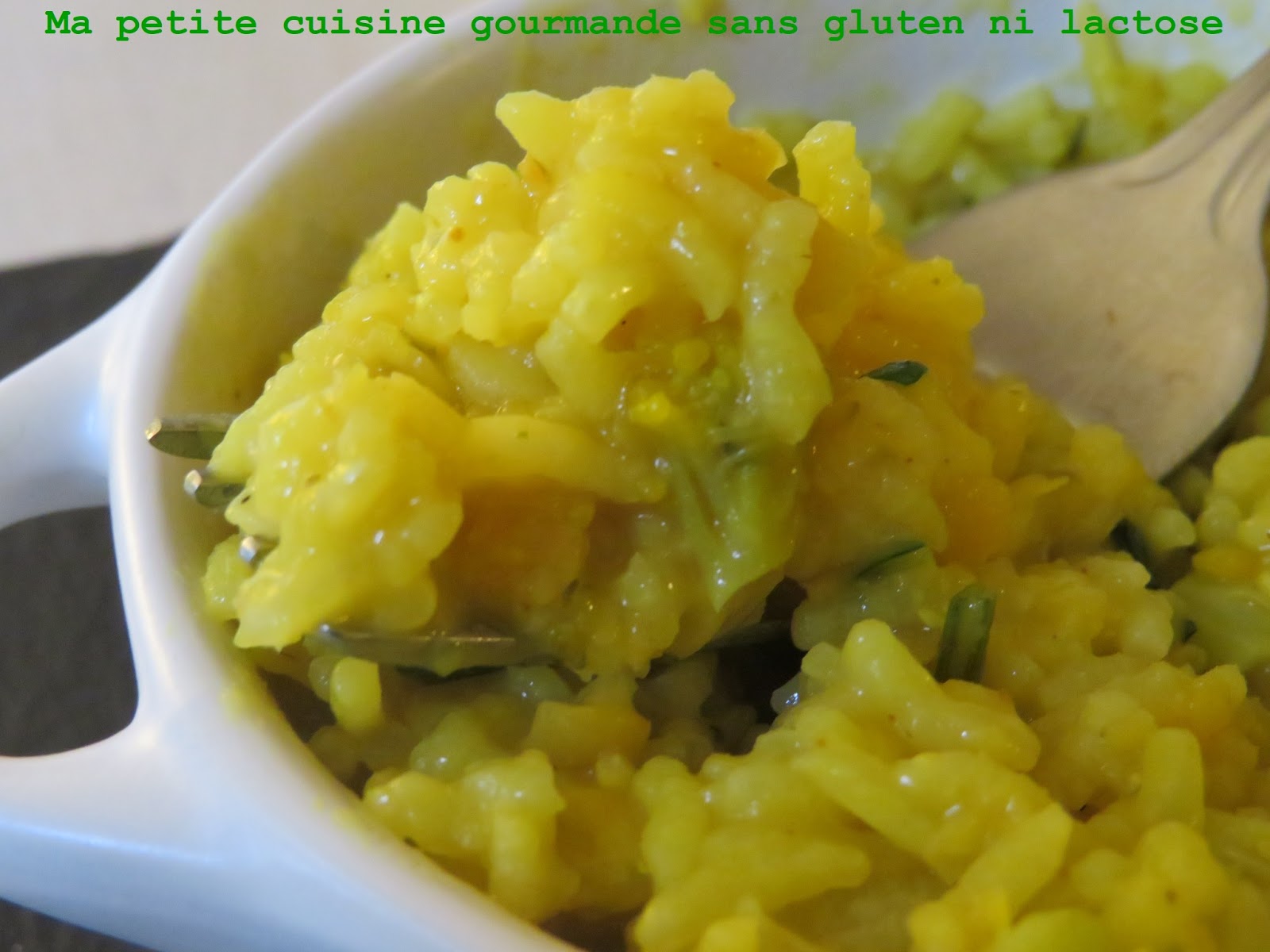 Risotto au brocoli et aux lentilles corail sans gluten et sans lactose